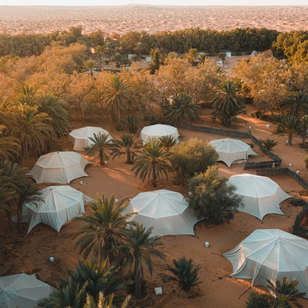 Ksar Ghilane Oasis - Natural Hot Spring in the Tunisian Sahara
