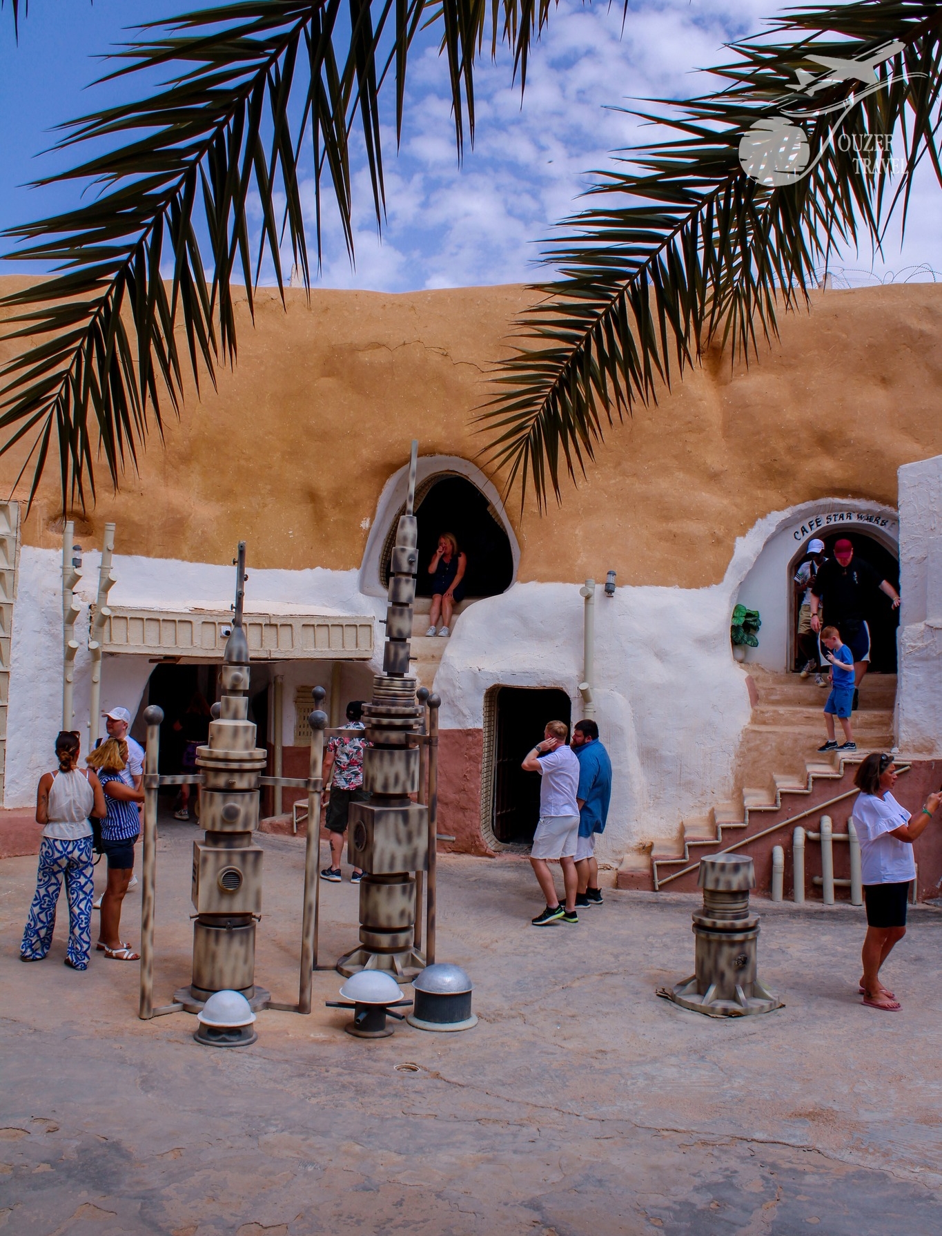The troglodyte Hotel Sidi Idriss in Matmata, used as Luke Skywalker's home in Star Wars